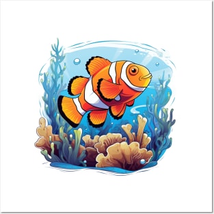 Clownfish Posters and Art